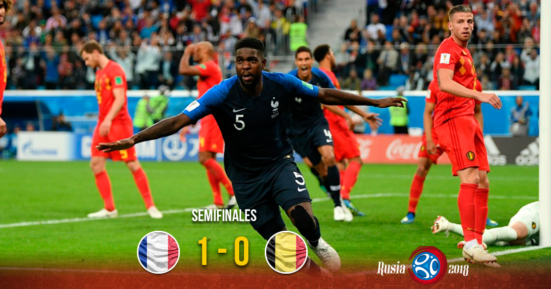¡Voilà! Francia está en la final. Noticias en tiempo real