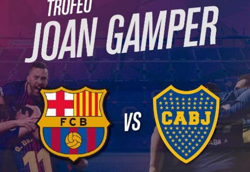 Boca jugará contra el Barça por el Trofeo Joan Gamper. Noticias en tiempo real
