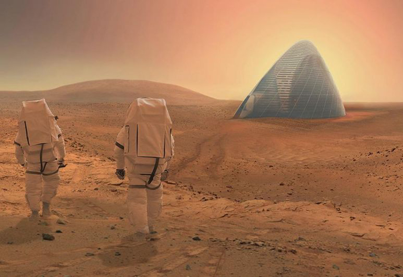 Las mejores casas para vivir en Marte. Noticias en tiempo real