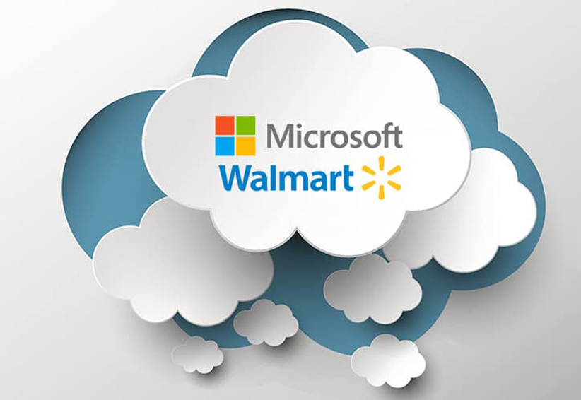 Microsoft y Walmart se unen contra Amazon. Noticias en tiempo real