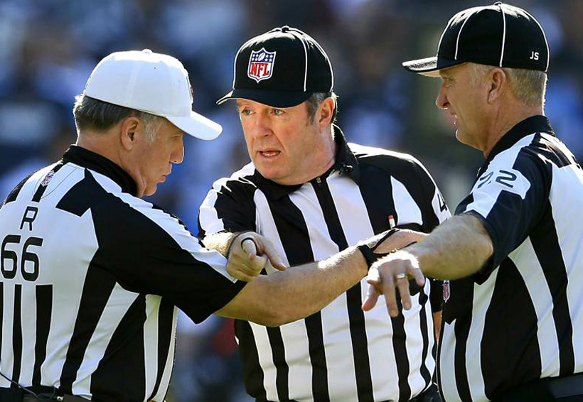 Nuevos referees para la próxima temporada de la NFL. Noticias en tiempo real