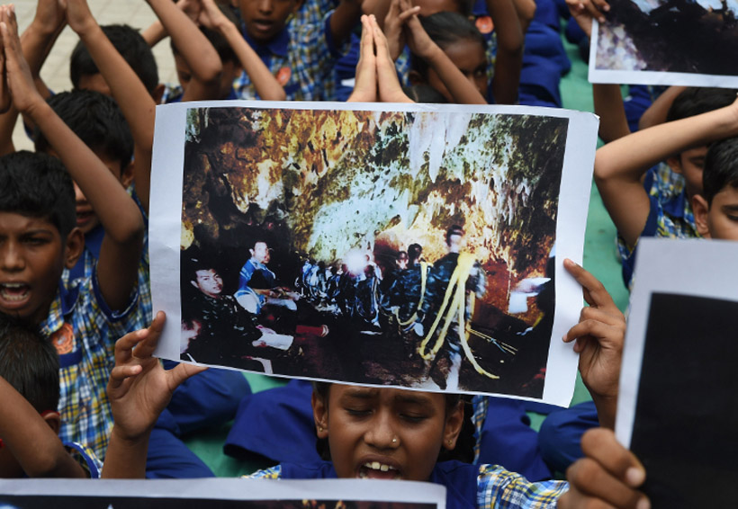 Niños rescatados de cueva en Tailandia hospitalizados y bajo seguimiento psicológico. Noticias en tiempo real