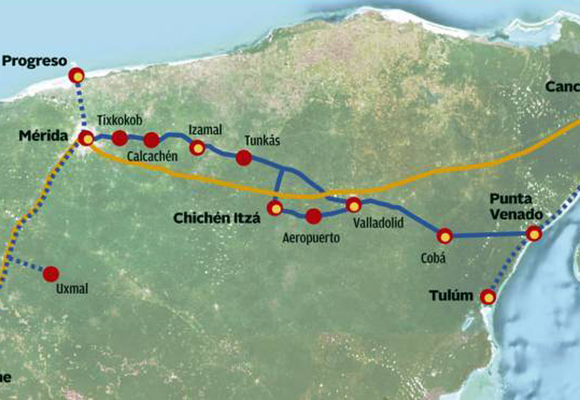 Ruta del Tren Maya ya tiene derechos de vía: Jiménez Espriú. Noticias en tiempo real