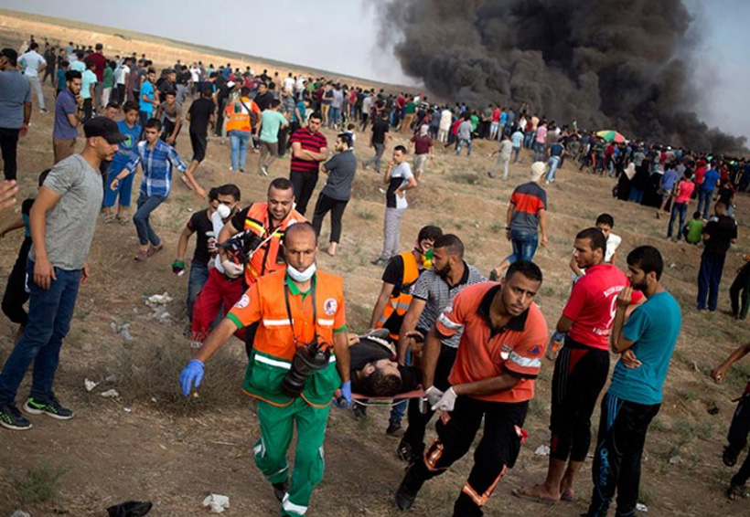 Fuego israelí mata a una persona y deja 90 heridos en Gaza. Noticias en tiempo real