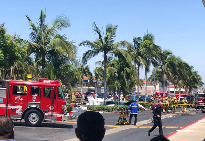 Avioneta se desploma en Centro Comercial; hay cinco muertos. Noticias en tiempo real