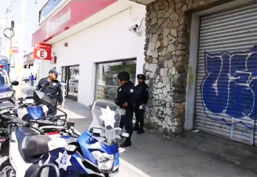 ¡De película! Roban Scotiabank en Oaxaca haciendo un boquete en edificio contiguo. Noticias en tiempo real
