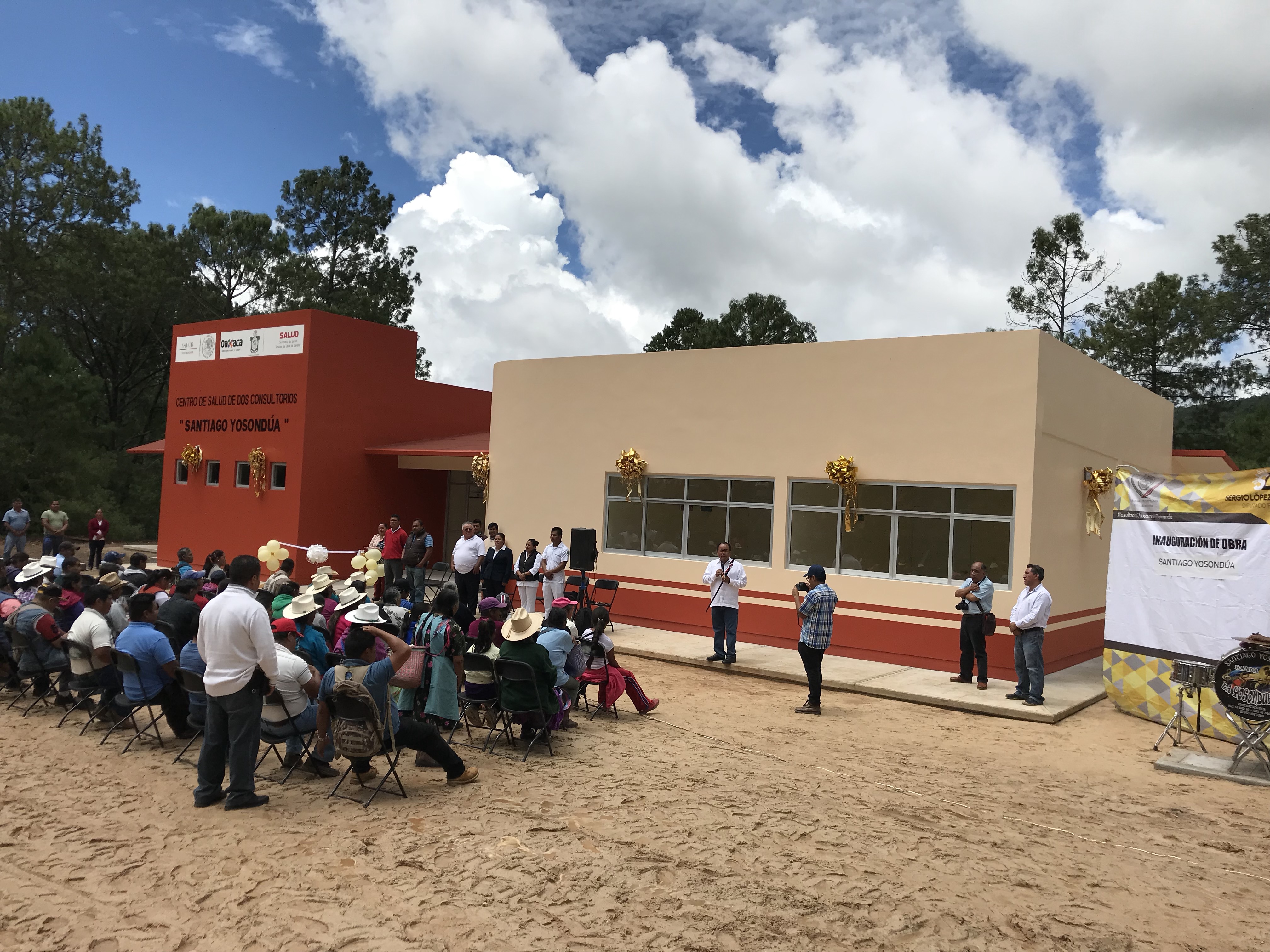 Inauguran Centro de Salud en Yosondúa. Noticias en tiempo real