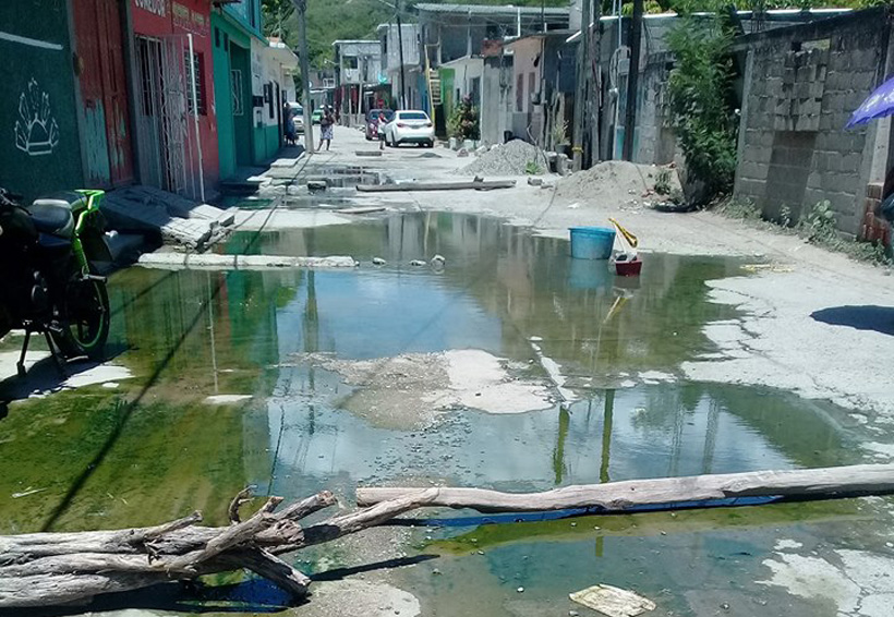 Piden atender problema de  aguas negras en San Juanico. Noticias en tiempo real