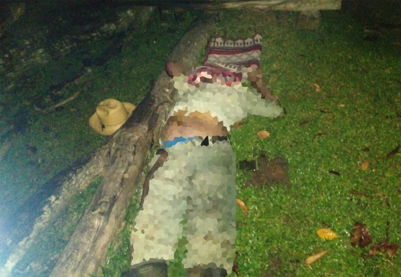 En Ayotzintepec, encuentra la muerte en  la entrada a su potrero. Noticias en tiempo real