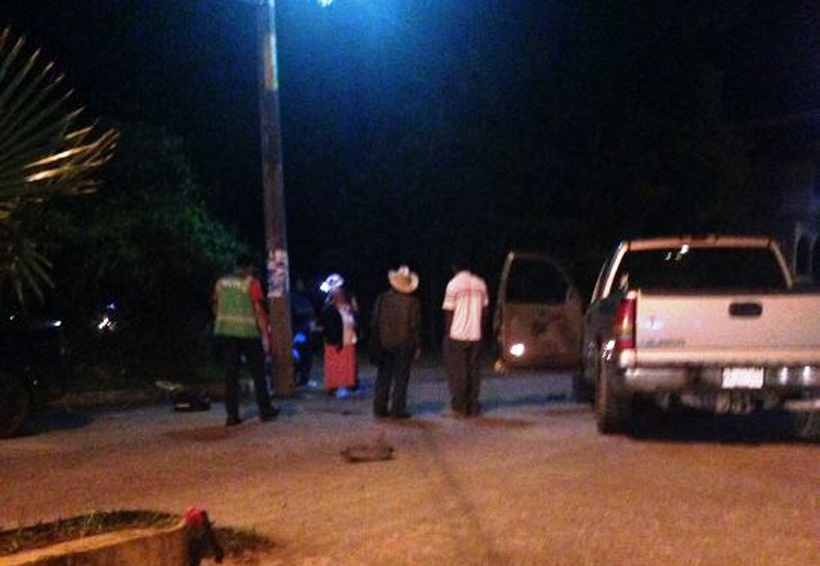 Accidente deja  una lesionada en  Putla de Guerrero. Noticias en tiempo real