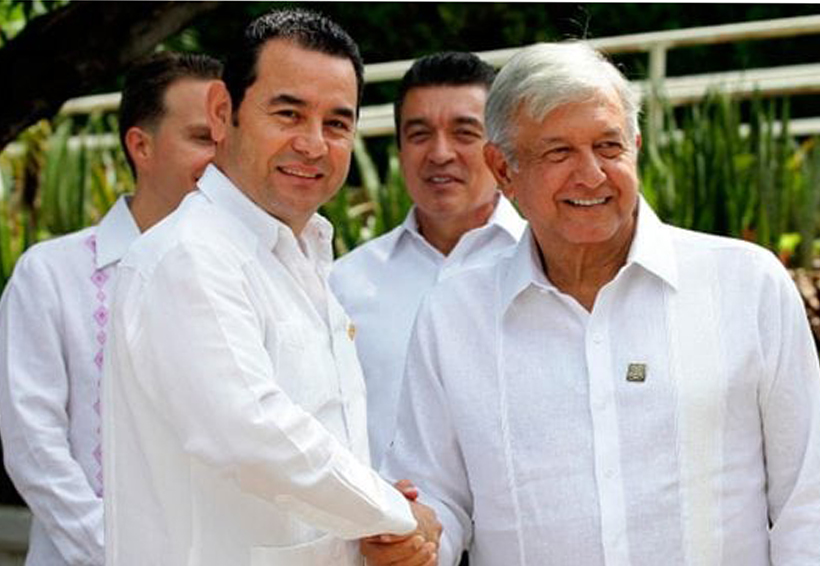 Inicia encuentro entre AMLO y presidente de Guatemala. Noticias en tiempo real