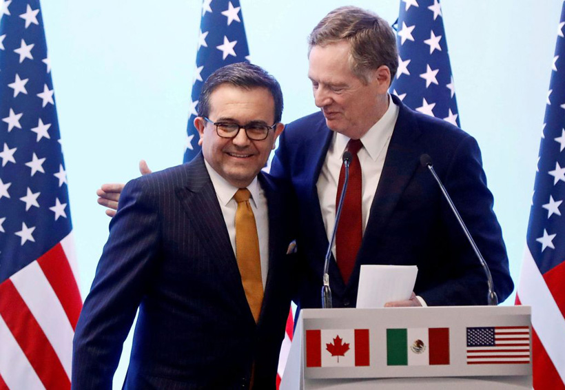 México y EU alcanzan acuerdo en el TLCAN. Noticias en tiempo real
