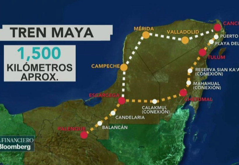 Gobierno de AMLO sólo pondrá 30 mil mdp para el Tren Maya. Noticias en tiempo real
