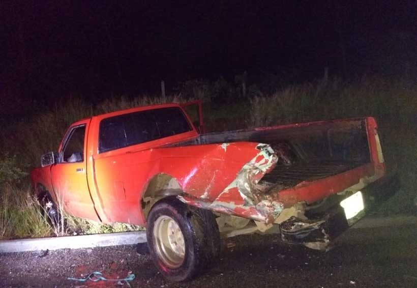 Otro accidente en la carretera a Ejutla; sin lesionados. Noticias en tiempo real