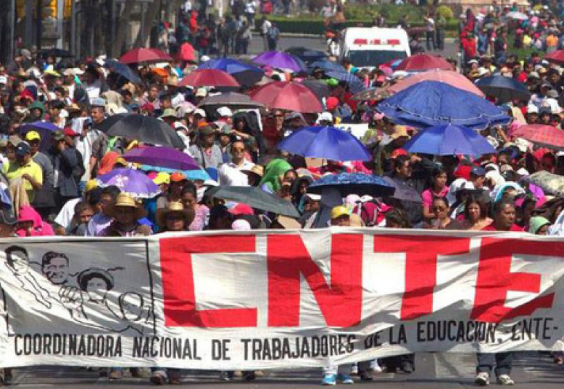 CNTE exige en la casa de transición la abrogación de la reforma educativa. Noticias en tiempo real