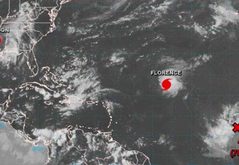Se forma el huracán Florence en el océano Atlántico. Noticias en tiempo real
