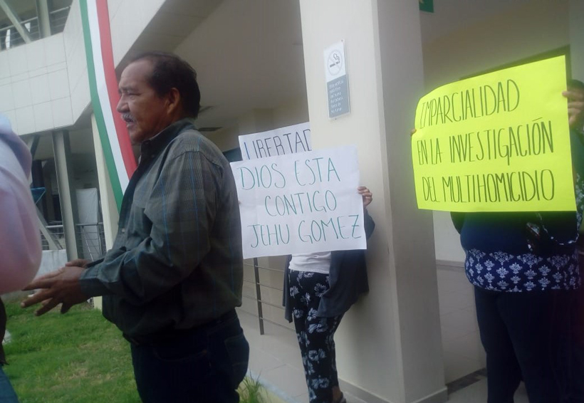 Férrea defensa a sospechoso de multihomicidio de candidata y fotoperiodista en Juchitán. Noticias en tiempo real