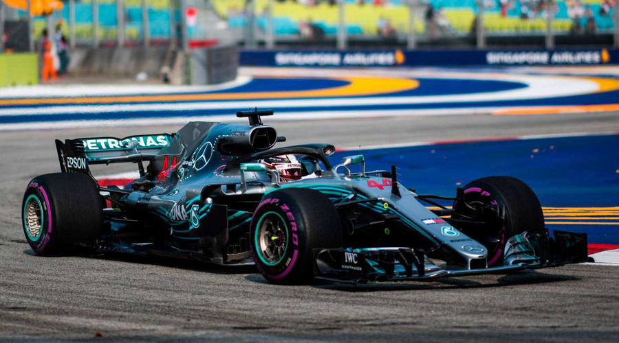 Lewis Hamilton se adjudica la pole en Singapur. Noticias en tiempo real