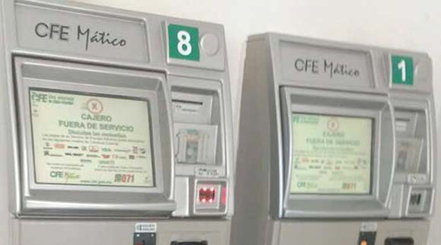 Cajeros de CFE en Tuxtepec rechazan billetes nuevos. Noticias en tiempo real