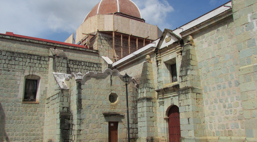 Esperan se concluyan trabajos en  el templo de Guadalupe. Noticias en tiempo real
