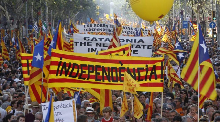 Vuelven a tomar fuerzas las intensiones separatistas en Cataluña. Noticias en tiempo real