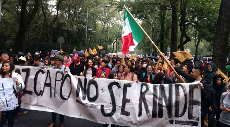 Tras Marcha del Silencio, mantienen paro en 10 planteles de la UNAM. Noticias en tiempo real