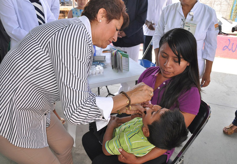En Oaxaca, desaparecerá  paulatinamente  la vacuna Sabin. Noticias en tiempo real