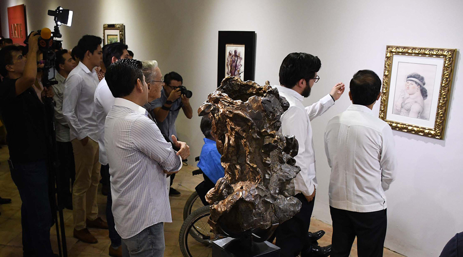 Expo Duarte: exhiben las obras incautadas de Javier Duarte. Noticias en tiempo real