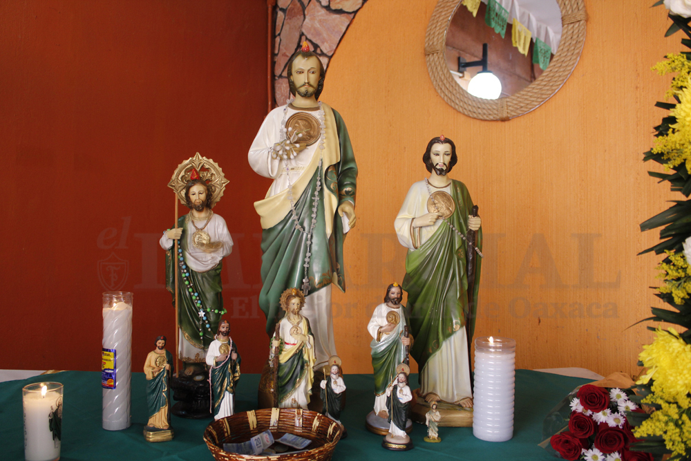 Celebran a San Judas Tadeo en Xoxocotlán. Noticias en tiempo real