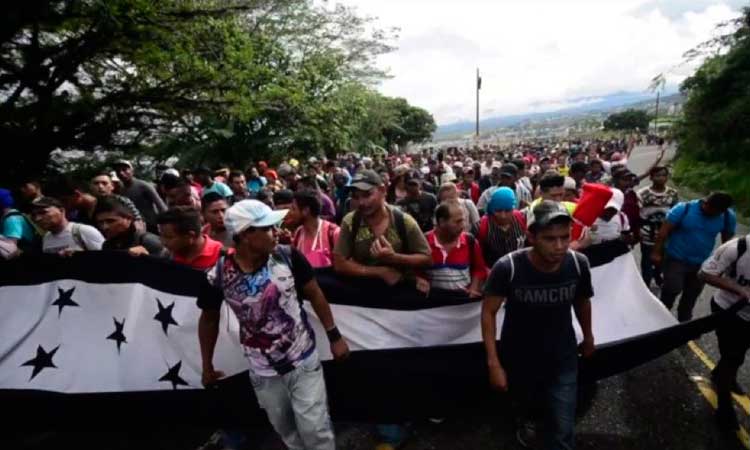 Migrantes hondureños podrían solicitar refugio en México. Noticias en tiempo real