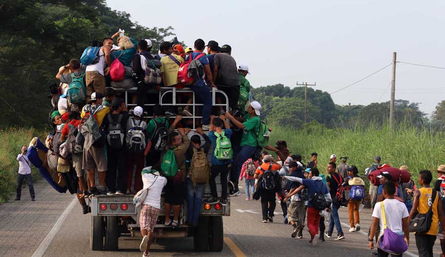 Más de 4 mil hondureños abandonan Caravana Migrante por amenzas de Trump. Noticias en tiempo real