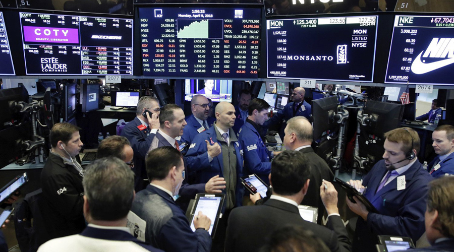 Wall Street cerró con baja ante preocupación por ganancias de empresas. Noticias en tiempo real