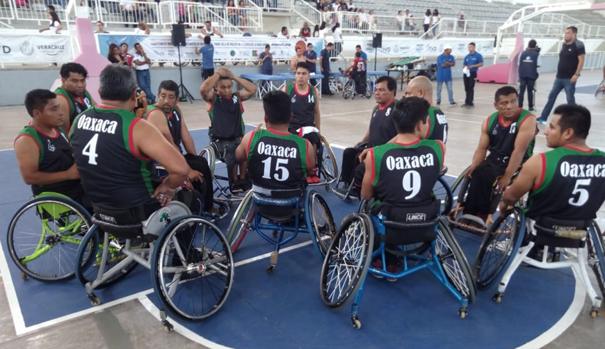 Selección oaxaqueña sobre silla de ruedas está en la final. Noticias en tiempo real