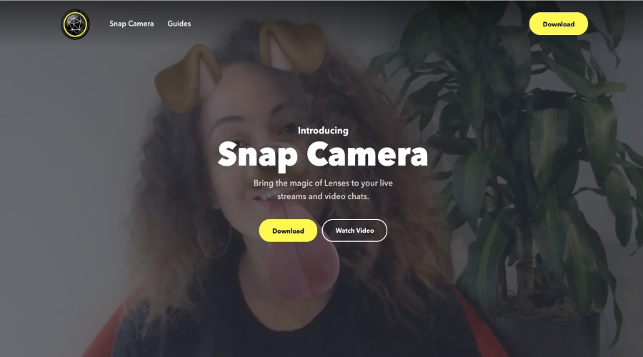 Snap Camera: Los filtros de Snapchat llegan a la pc. Noticias en tiempo real