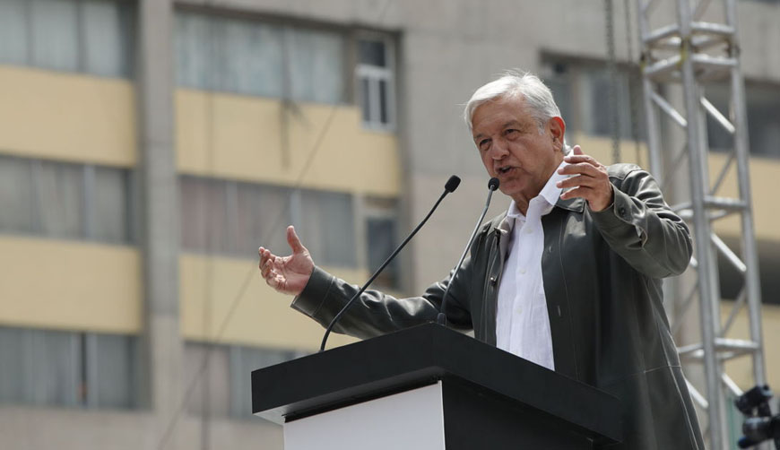 López Obrador asegura que en su administración no habrá represión. Noticias en tiempo real