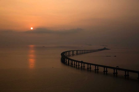 China inaugurará el puente marítimo más largo del mundo. Noticias en tiempo real