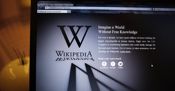 Wikimedia recibe un donativo de un millón de dólares. Noticias en tiempo real