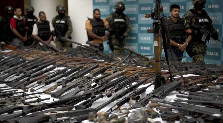 Pretende México aliarse con Estados Unidos para combatir el tráfico de armas. Noticias en tiempo real