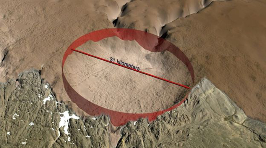 Misterioso agujero tan grande como París encontrado en Groenlandia y las teorías que genera. Noticias en tiempo real