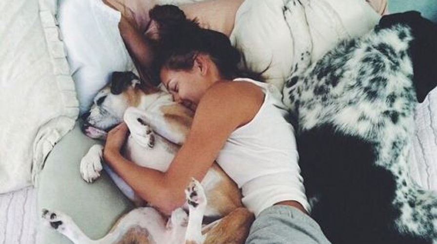 Las mujeres duermen mejor con sus perros que con sus parejas