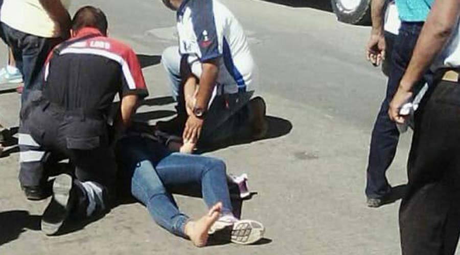 Atropellan a mujer en la Central de Abastos de Oaxaca. Noticias en tiempo real