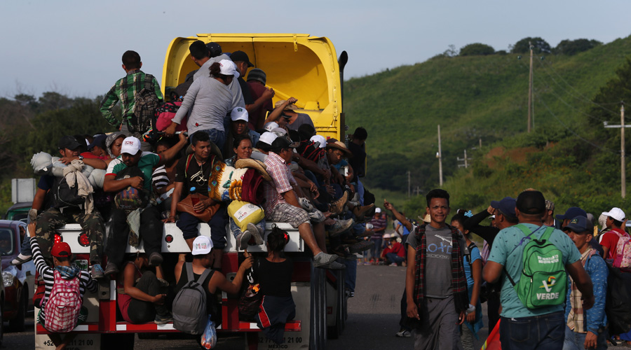 Busca Caravana Migrante llegar a CDMX. Noticias en tiempo real
