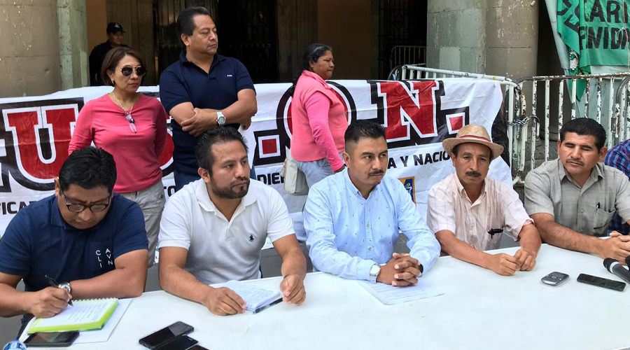Piden reconocimiento del sindicato de telebachilleratos en Oaxaca. Noticias en tiempo real