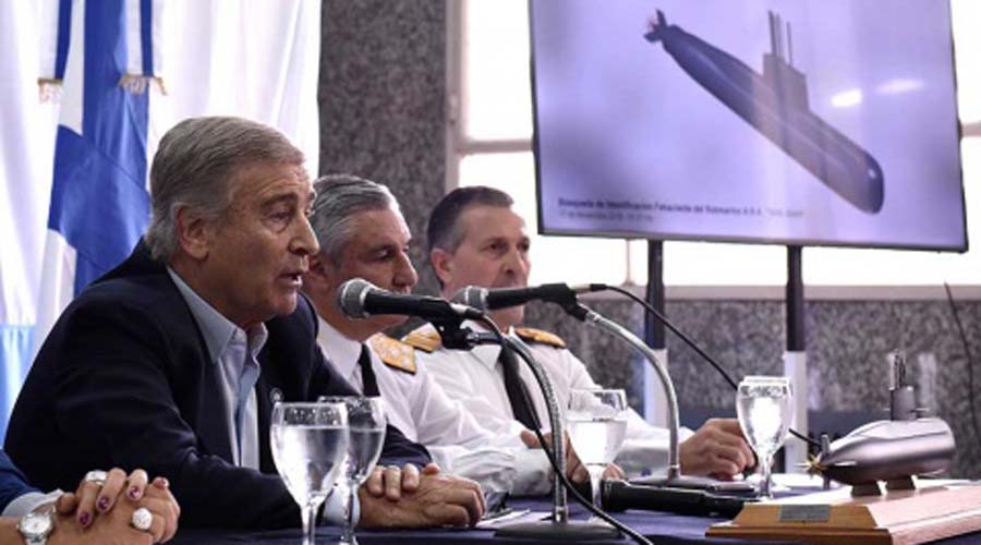 Gobierno de Argentina pide cautela tras hallazgo de submarino. Noticias en tiempo real