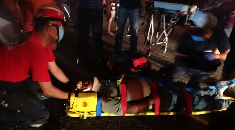 Se accidenta motociclista en Juchitán, Oaxaca. Noticias en tiempo real