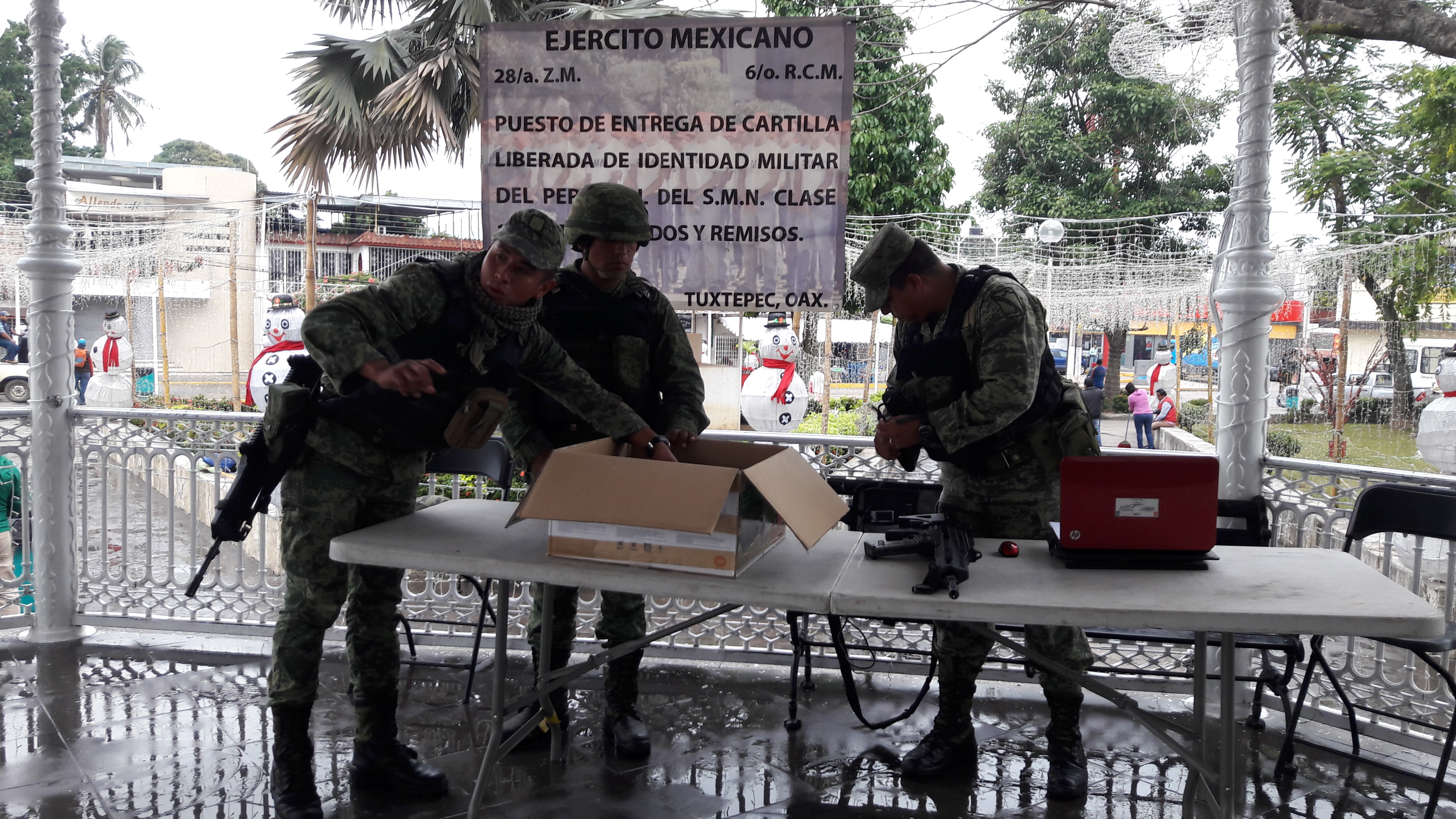 Ejército entrega cartillas de Servicio Militar liberadas en Tuxtepec. Noticias en tiempo real