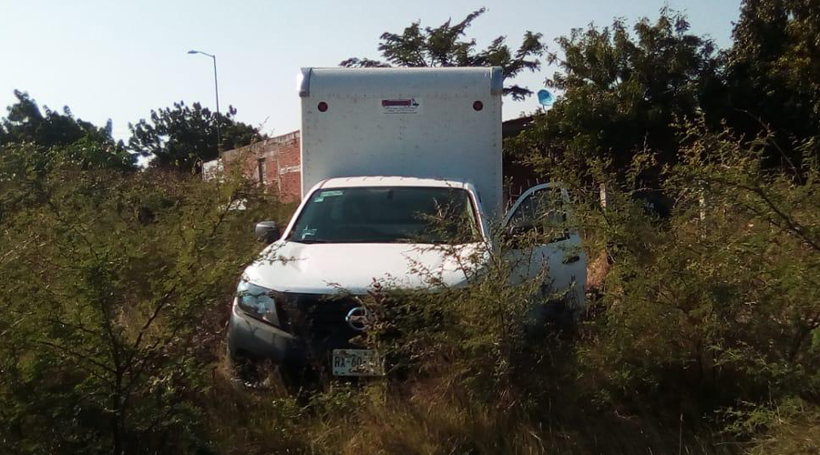 Localizan camioneta abandonada en Juchitán. Noticias en tiempo real