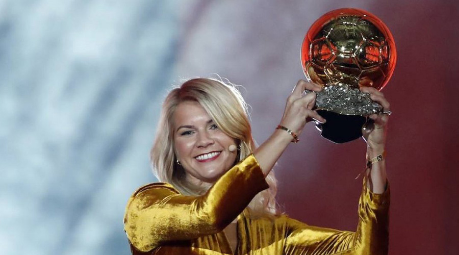 Ada Hegerberg gana Balón de Oro y recibe preguntas machistas. Noticias en tiempo real