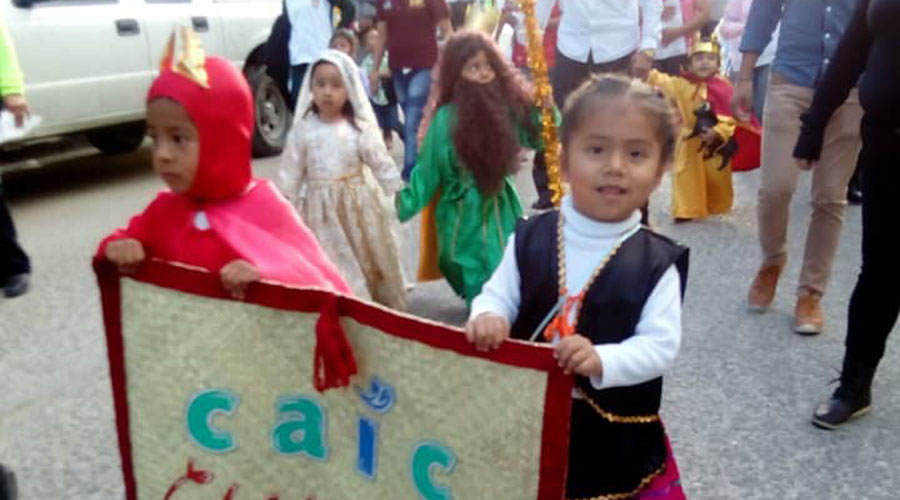Niños del Caic Tlaxiaco piden posada. Noticias en tiempo real