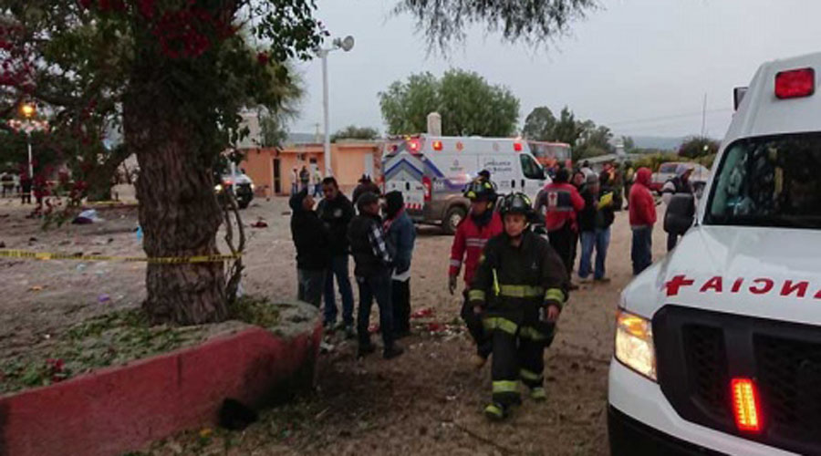 Explota pirotecnia en Tequisquiapan, reportan tres muertos. Noticias en tiempo real
